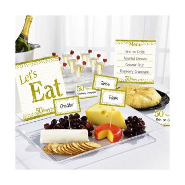 BUFFET KIT 50° ANNIVERSARIO PZ.12