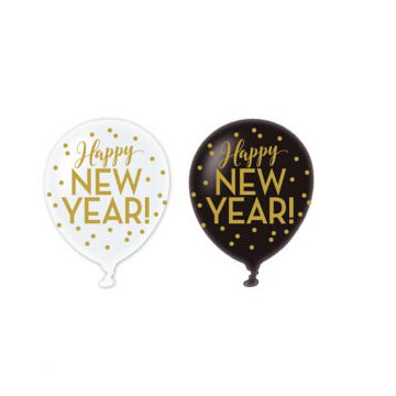 Palloncini Happy New Year Pz.6