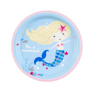 PIATTINO BE A MERMAID PZ.8