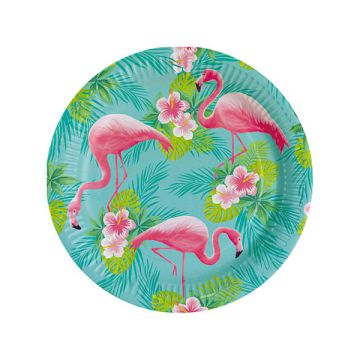 PIATTI FLAMINGO PARADISE PZ.8