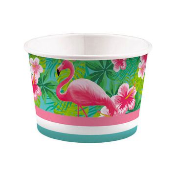 COPPETTA GELATO FLAMINGO PARADISE PZ.8
