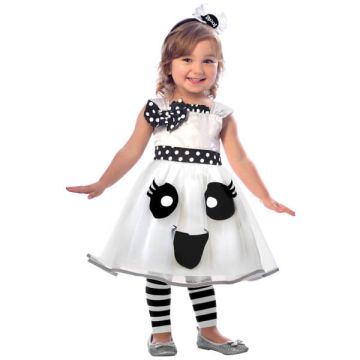 Costume Bimba Halloween Fantasma Pz.1