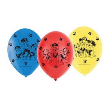 Palloncini Paw Patrol Pz.6 Cm.22.8