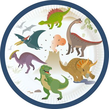 Piattini Dinosauri Pz.8