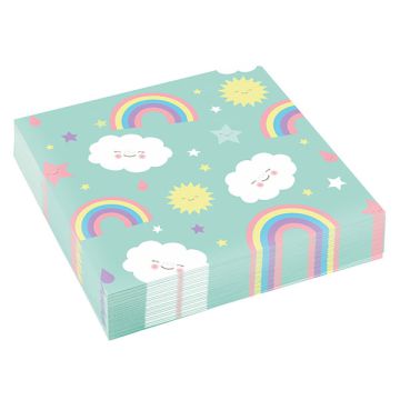TOVAGLIOLI ARCOBALENO E NUVOLE PZ.20
