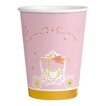 Bicchiere principessa per un giorno pz.8