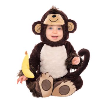 Costume Baby Scimmietta 2/3y Pz.1