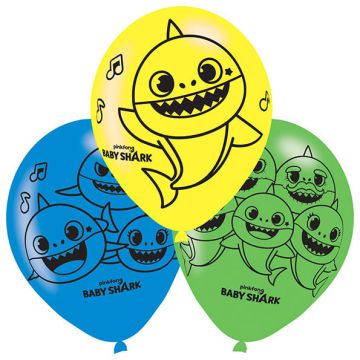 PALLONCINI BABY SHARK PZ.6