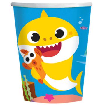 Bicchieri baby shark pz.8