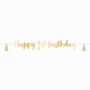 Festone 1° compleanno maschio pz.1