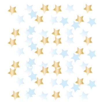 Coriandoli da tavola stelle blu pz.1