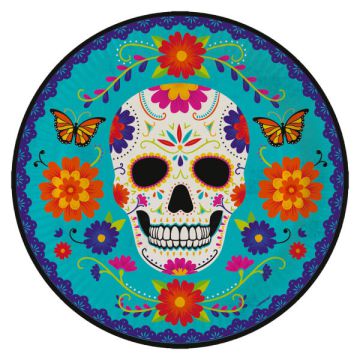 Piatti Dia De Los Muertos Pz.8