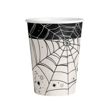 Bicchiere Halloween Ragnatela Pz.8