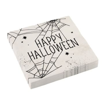 Tovaglioli Halloween Ragnatela Pz.16
