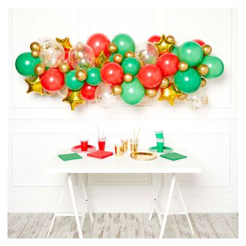 Kit Arco Palloncini Natale Pz.66