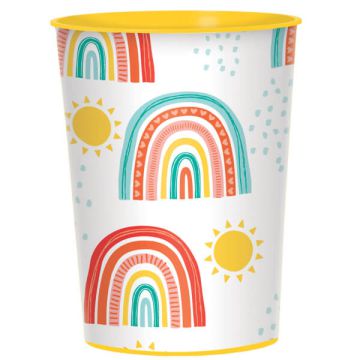 Bicchiere Retro Rainbow Pz.8