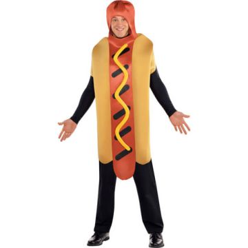 Costume Adulti Hot Dog Xl Pz.1