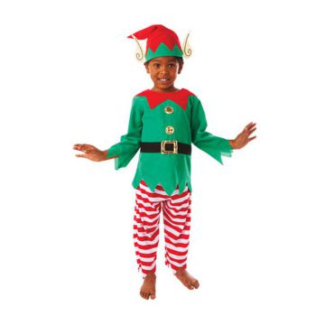Costume elfo bambino 3-5 anni pz.1