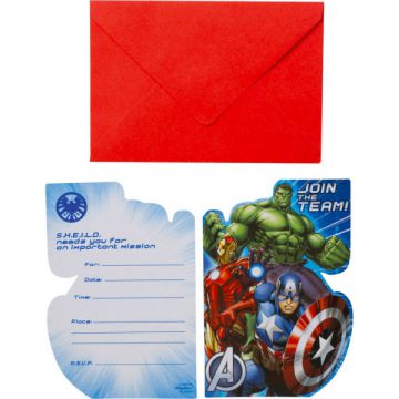 INVITI AVENGERS PZ.8
