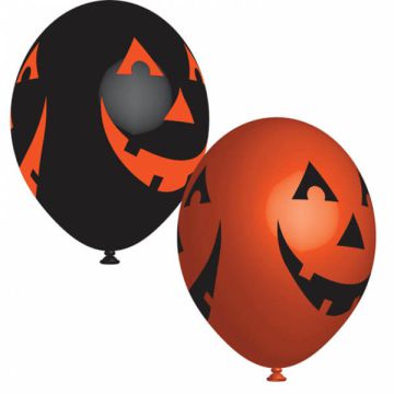 Palloncini Halloween Zucca Pz.6
