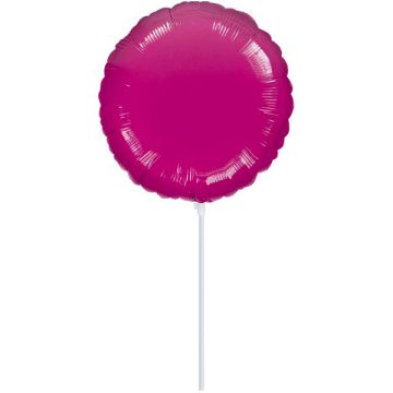 PALLONCINO TONDO FUXIA 9" PZ.10