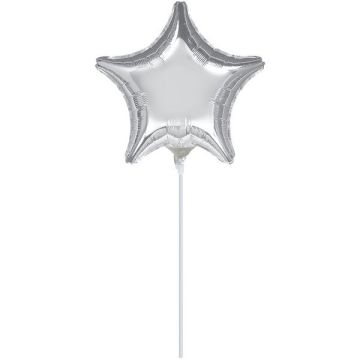 PALLONCINO STELLA ARGENTO 9" PZ.10