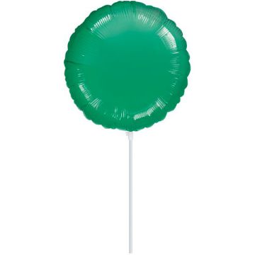 PALLONCINO TONDO VERDE 4" PZ.10
