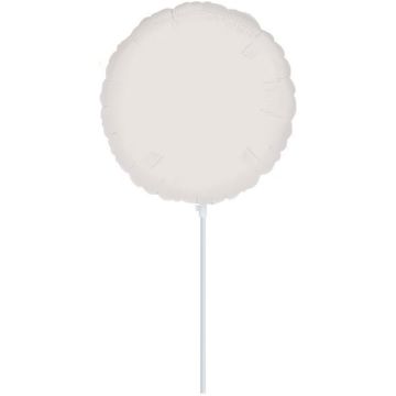PALLONCINO TONDO BIANCO 4" PZ.10