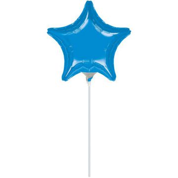 PALLONCINO STELLA BLU 4" PZ.10