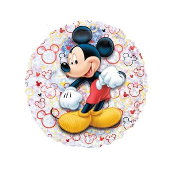 PALLONCINO TOPOLINO HOLOGRAPHIC PZ.10