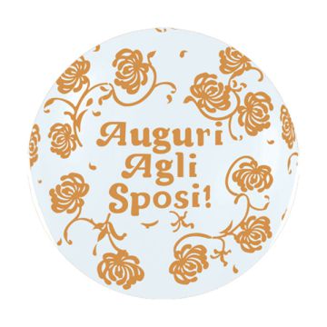 PALLONCINO AUGURI AGLI SPOSI (36") PZ.5