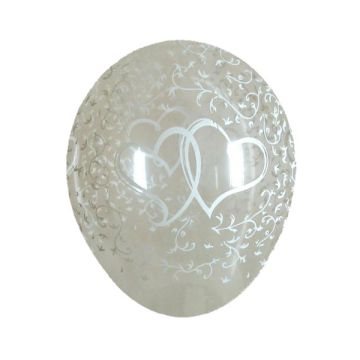 PALLONCINO CUORE FILIGREE (5") PZ.100