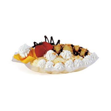 VASSOIO BANANA SPLIT CRISTALLO PZ.10