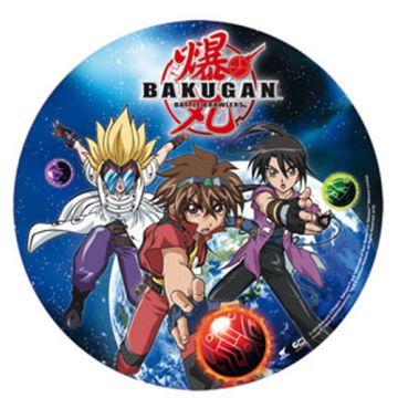 PIATTO PIANO BAKUGAN MELAMINA PZ.1