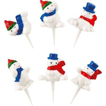 PICK PUPAZZI DI NEVE PZ.6