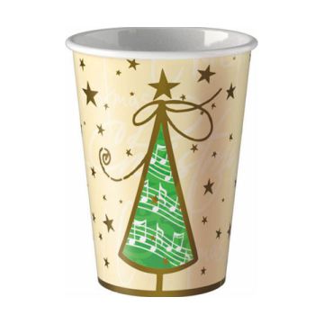 BICCHIERI ALBERO DI NATALE PZ.8