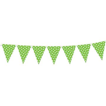 BANDIERINA POIS VERDE PZ.1