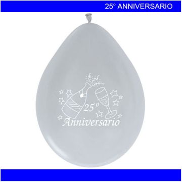 PALLONCINO 25° ANNIVERSARIO PZ.20