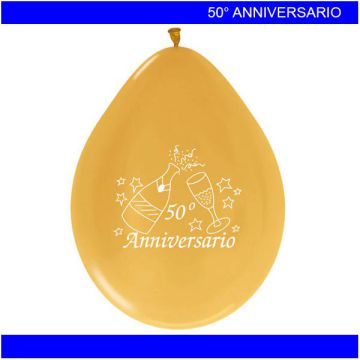 PALLONCINO 50° ANNIVERSARIO PZ.20