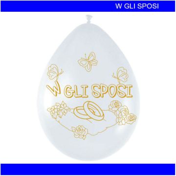 PALLONCINO W GLI SPOSI PZ.20