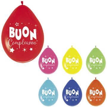 Palloncino Buon Compleanno Ass. Pz.20