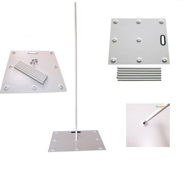 BASE IN FERRO 60x60 PZ.1