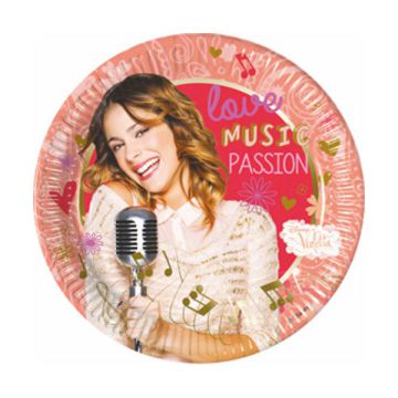PIATTI VIOLETTA MUSIC PASSION PZ.8