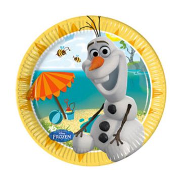 PIATTINI OLAF DISNEY FROZEN PZ.8