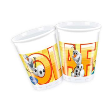BICCHIERI OLAF DISNEY FROZEN PZ.8