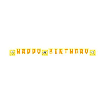 FESTONE SPONGEBOB HAPPY BIRTHDAY PZ.1