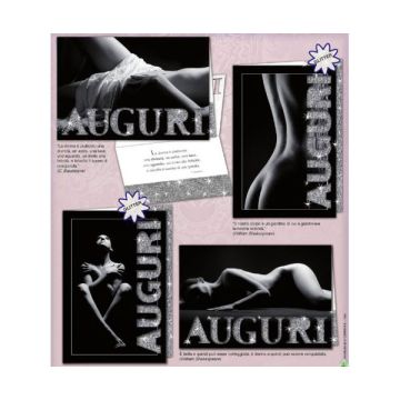 Biglietto Auguri Les Femmes R26