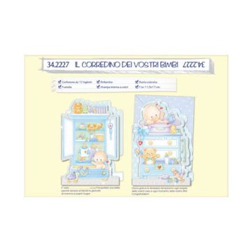 Biglietto Dolci Nascite R40