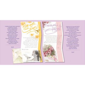 Biglietto Nozze Diplomi R42