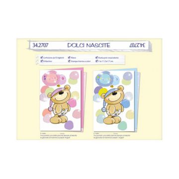 Biglietto Dolci Nascite R52